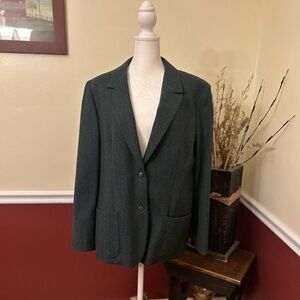 Pendleton Green Grey Wool Blazer